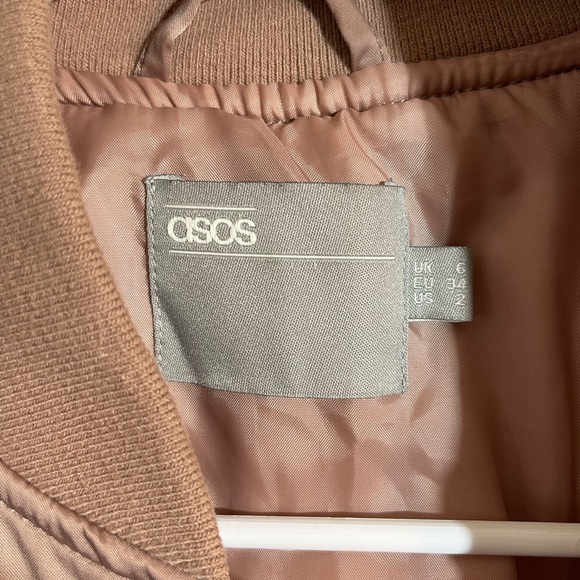 Asos Woman’s Bomber Jacket Size: 2 - Picture 3 of 3